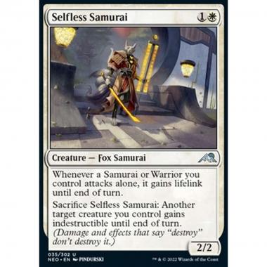 Selfless Samurai - Samurai Altruista - [NEO] [NM]