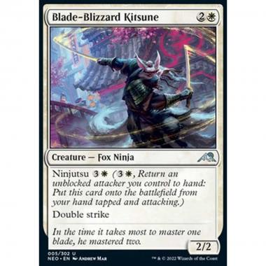 Blade-Blizzard Kitsune - Kitsune della Tempesta di Lame - [NEO] [NM]