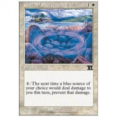 Circle of Protection: Blue - Circolo di Protezione: Blu - [6ED] [EX]