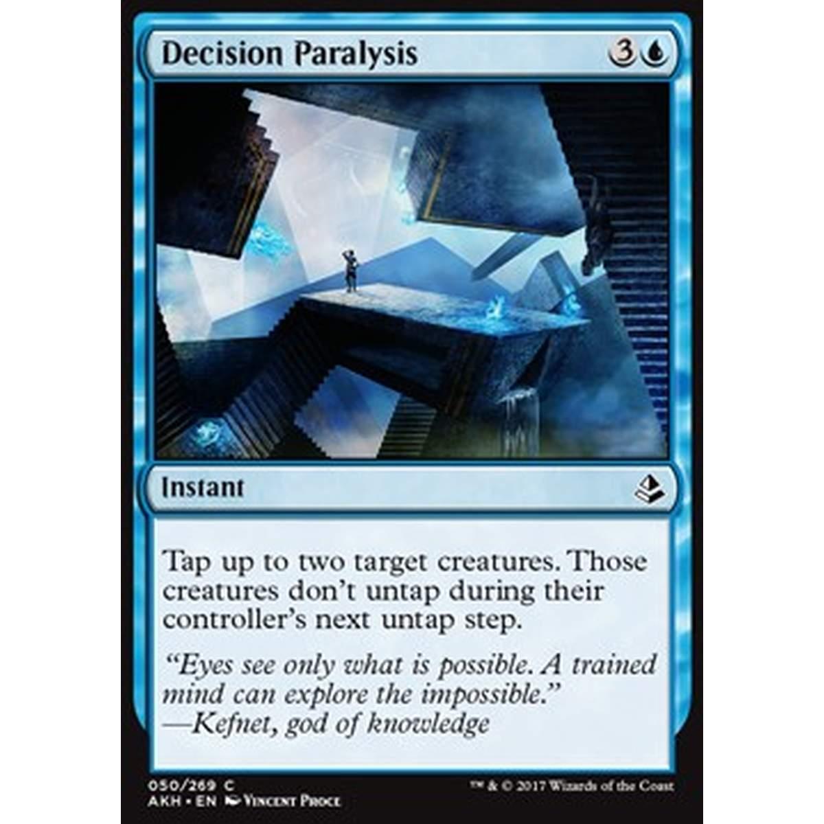 Decision Paralysis - Paralisi Decisionale - [AKH] [NM] [Foil]