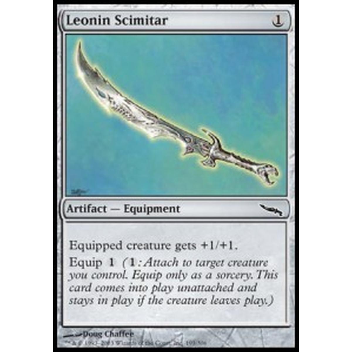 Leonin Scimitar - Leonin Scimitar - [MRD] [EX]