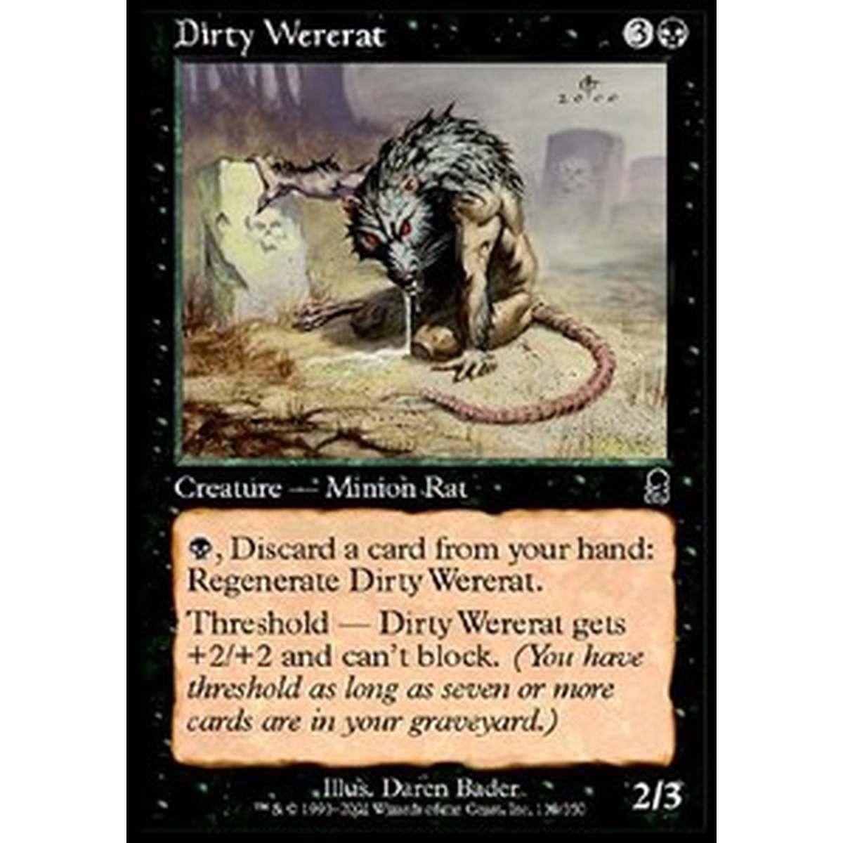 Dirty Wererat - Ratto Mannaro Sudicio - [ODY] [EX]