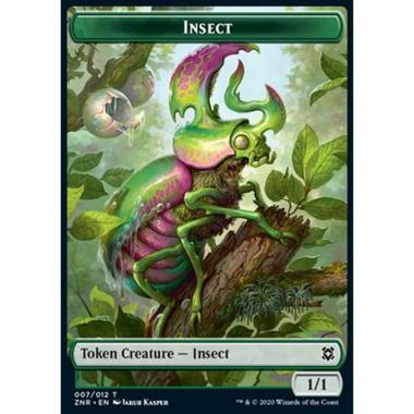 Insect Token (Green 1/1) - Insect Token (Green 1/1) - [XZNR] [NM]