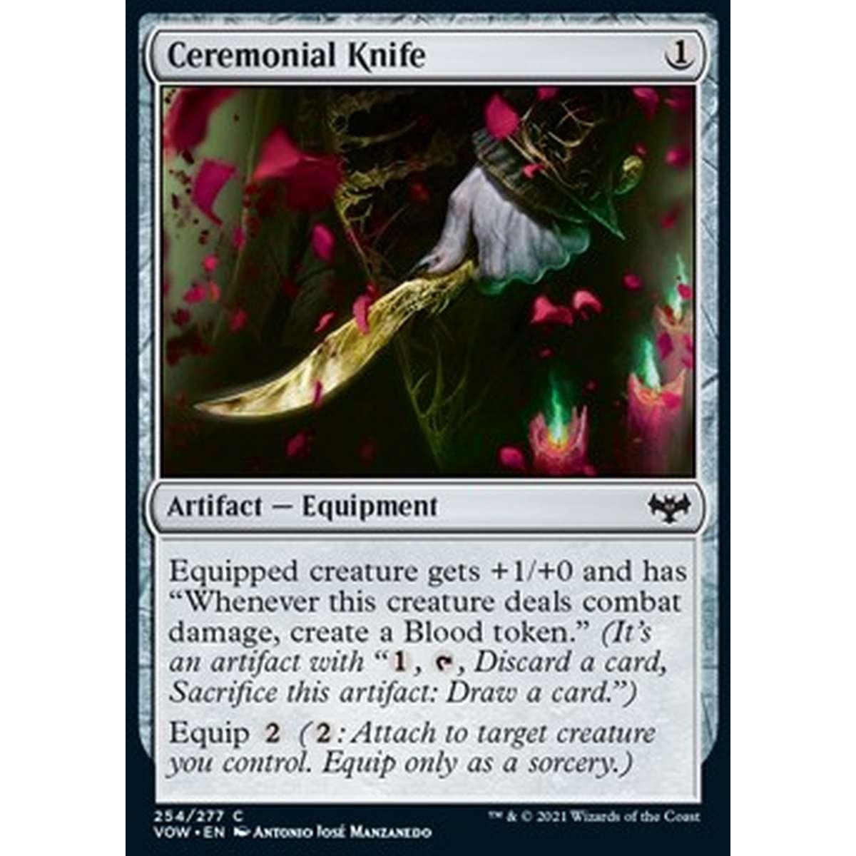 Ceremonial Knife - Coltello Cerimoniale - [VOW] [NM] [Foil]
