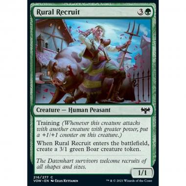 Rural Recruit - Recluta Rurale - [VOW] [NM] [Foil]