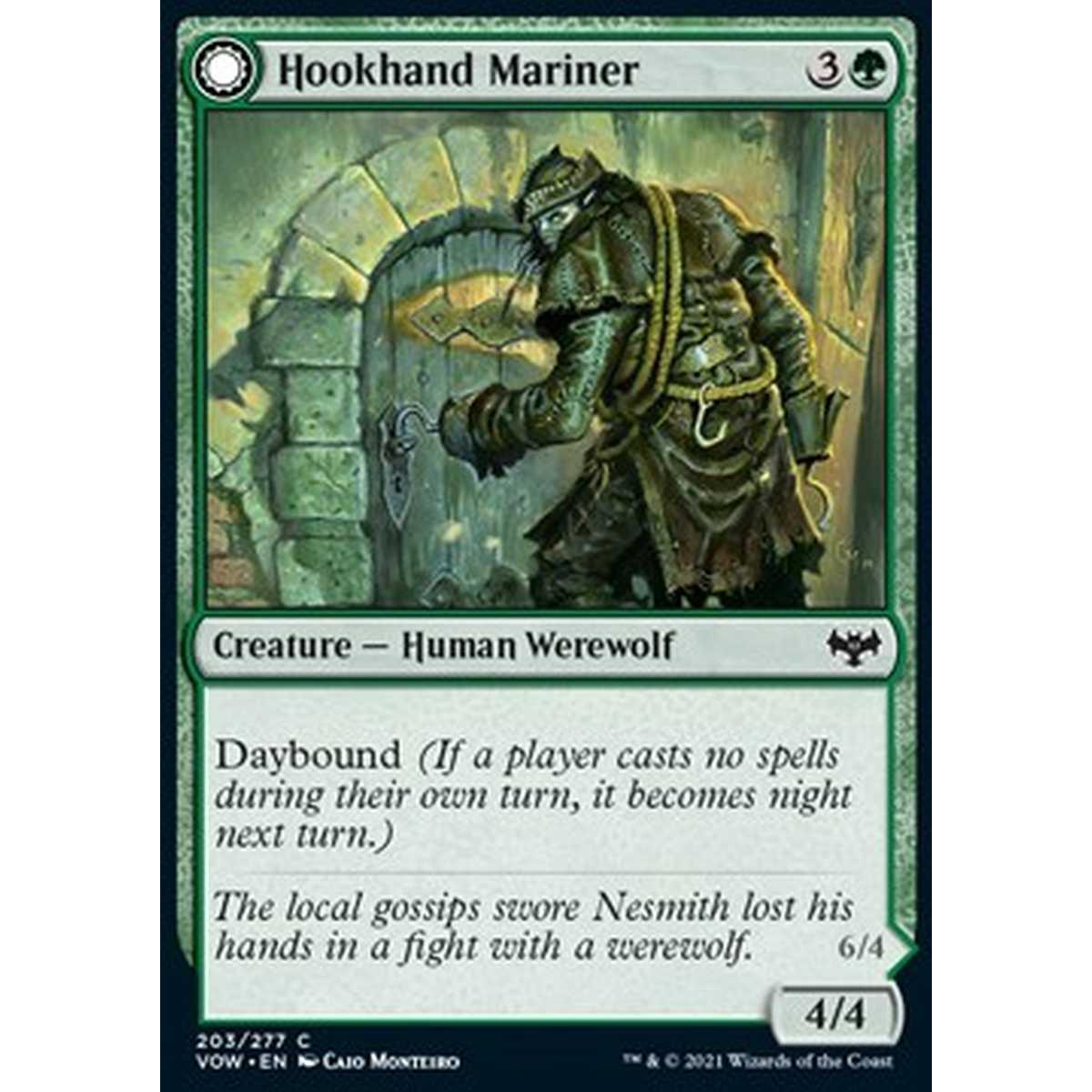 Hookhand Mariner // Riphook Raider - Marinaio dagli Uncini // Assaltatore Uncinato - [VOW] [NM] [Foil]