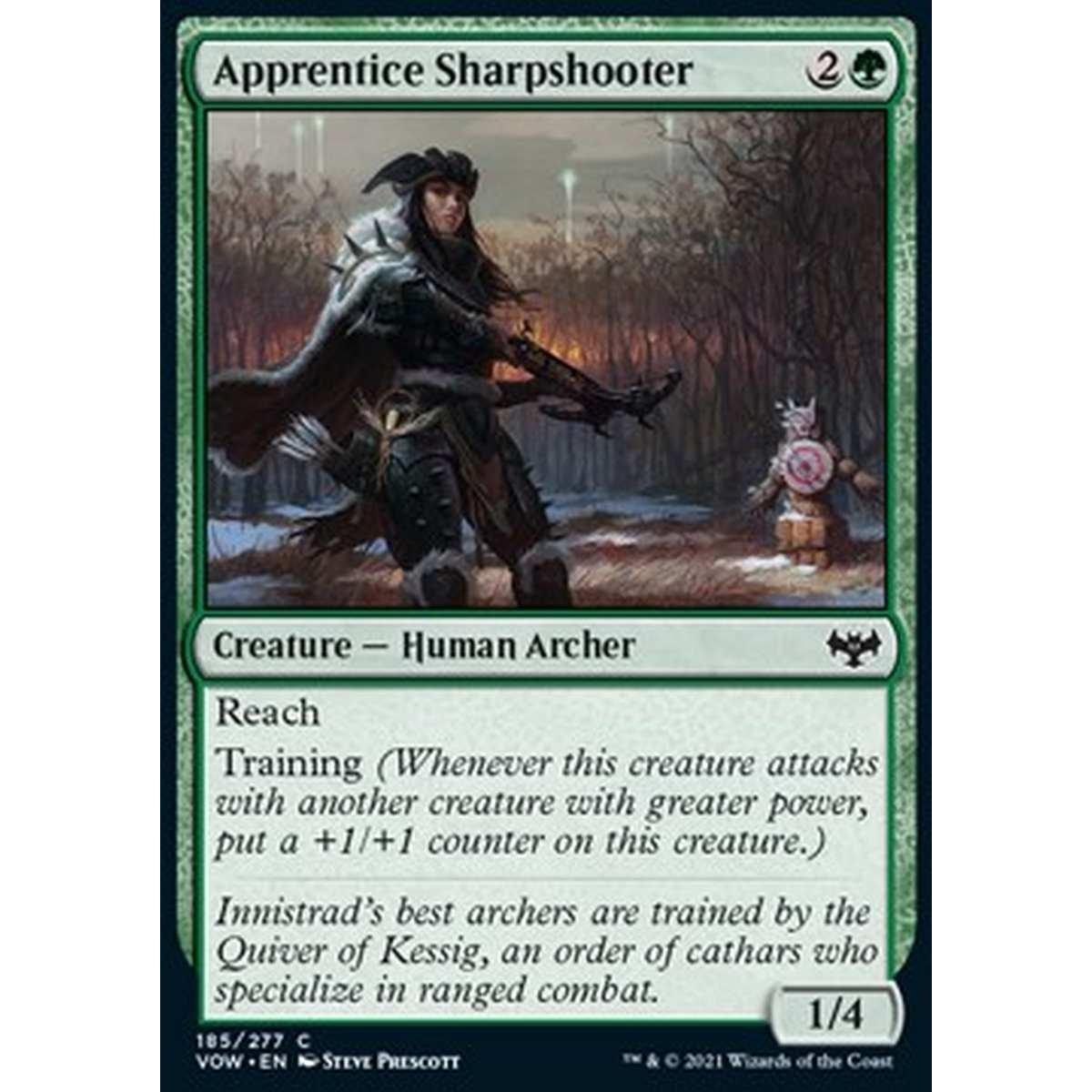 Apprentice Sharpshooter - Apprendista Tiratrice - [VOW] [NM] [Foil]