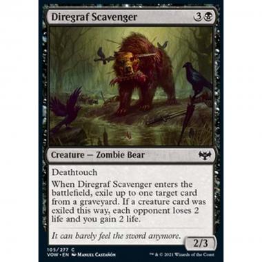 Diregraf Scavenger - Saprofago del Cimitero di Guerra - [VOW] [NM] [Foil]