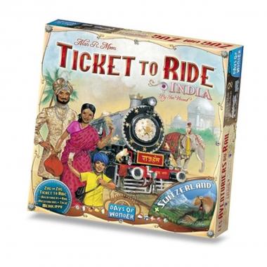 Ticket To Ride - India + Svizzera