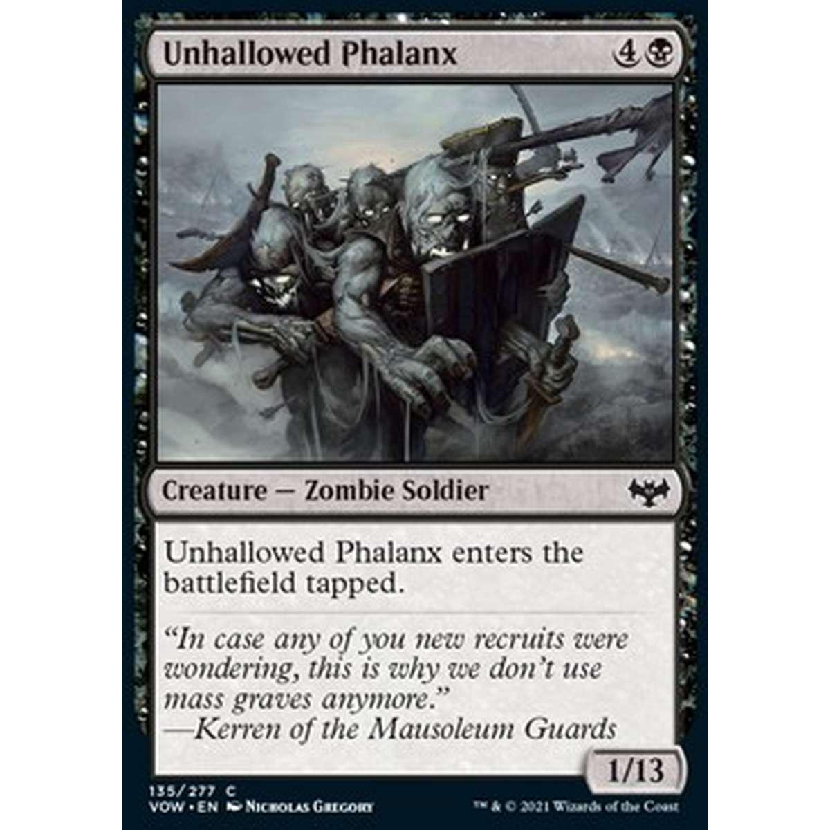 Unhallowed Phalanx - Falange Empia - [VOW] [NM] [Foil]