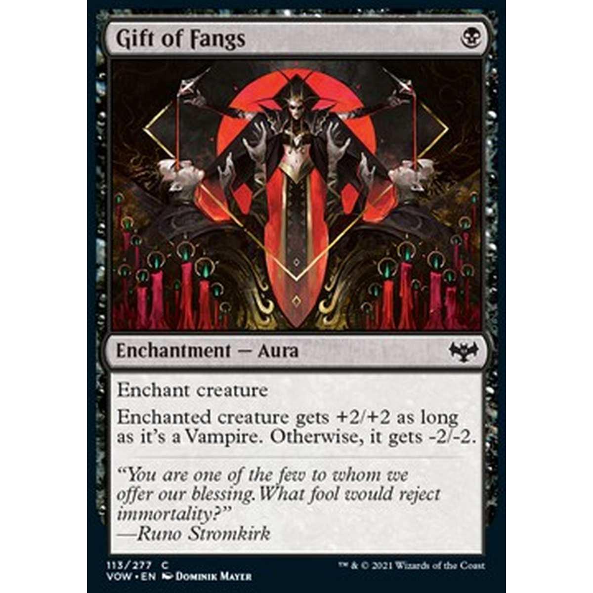 Gift of Fangs - Dono dei Canini - [VOW] [NM] [Foil]