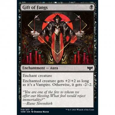 Gift of Fangs - Dono dei Canini - [VOW] [NM] [Foil]