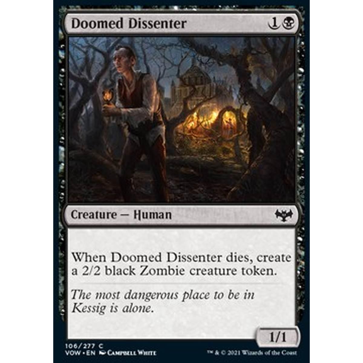 Doomed Dissenter - Dissenziente Condannato - [VOW] [NM] [Foil]