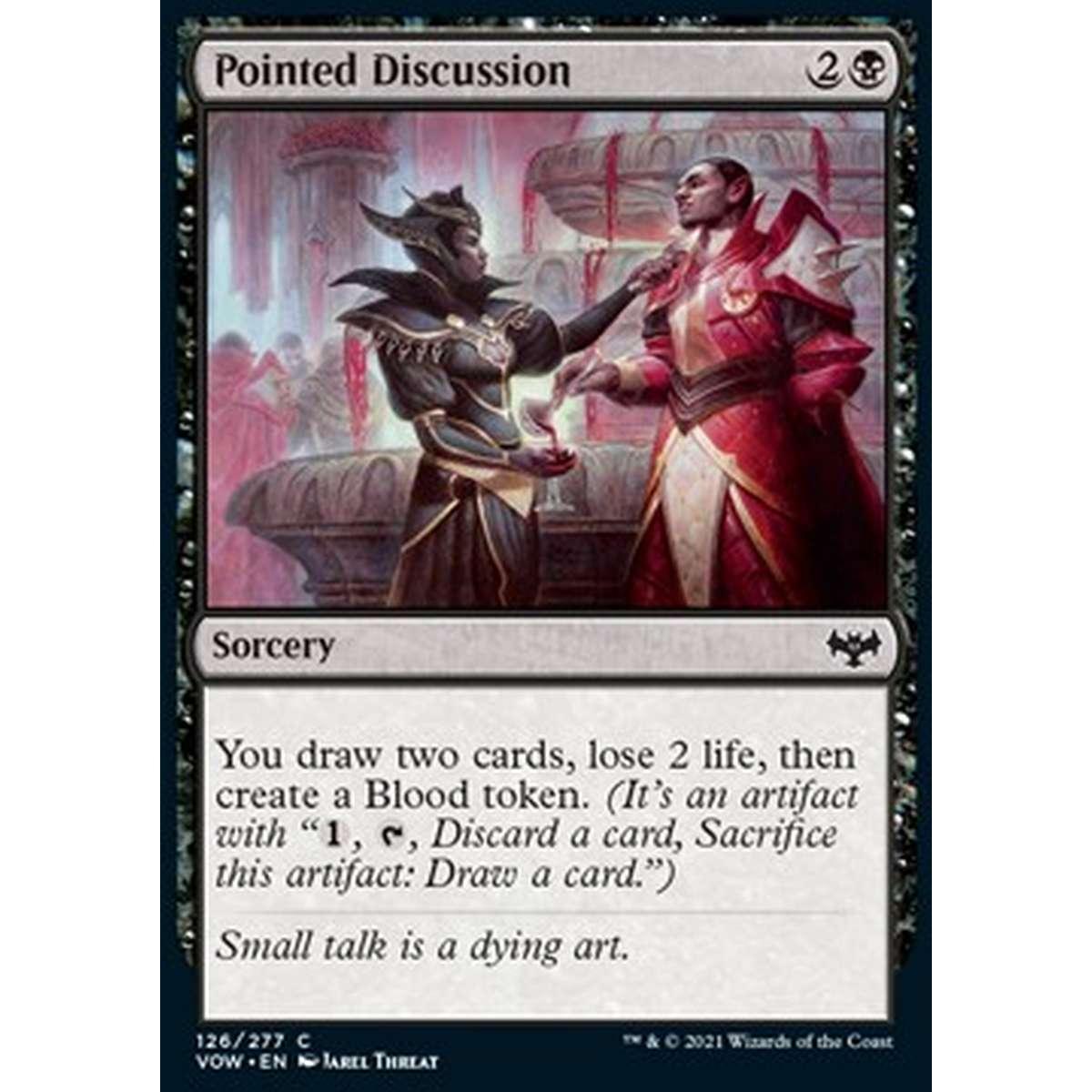 Pointed Discussion - Discussione Piccata - [VOW] [NM] [Foil]