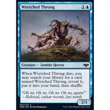Wretched Throng - Moltitudine Abietta - [VOW] [NM] [Foil]