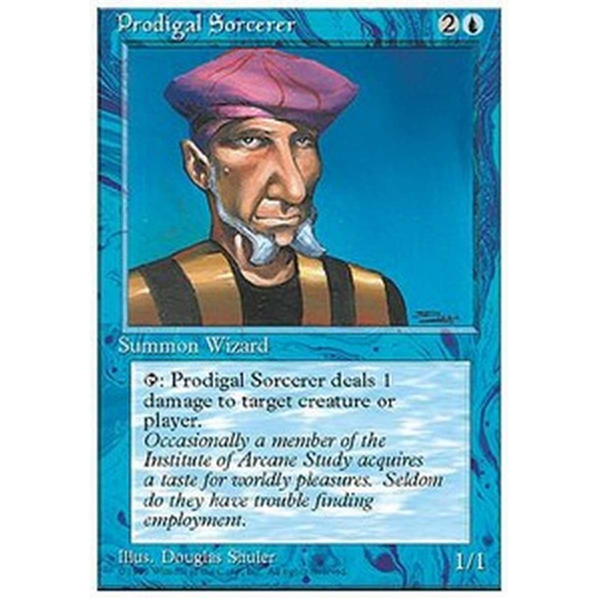 Prodigal Sorcerer - Stregone Errante - [4ED] [EX]