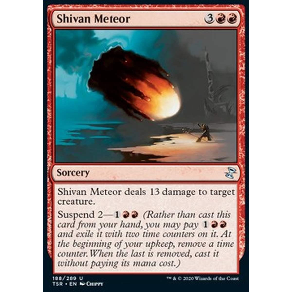 Shivan Meteor - Shivan Meteor - [TSR] [NM]