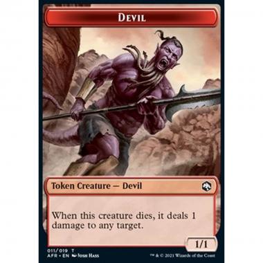 Devil Token (Red 1/1) - Devil Token (Red 1/1) - [XAFR] [NM]