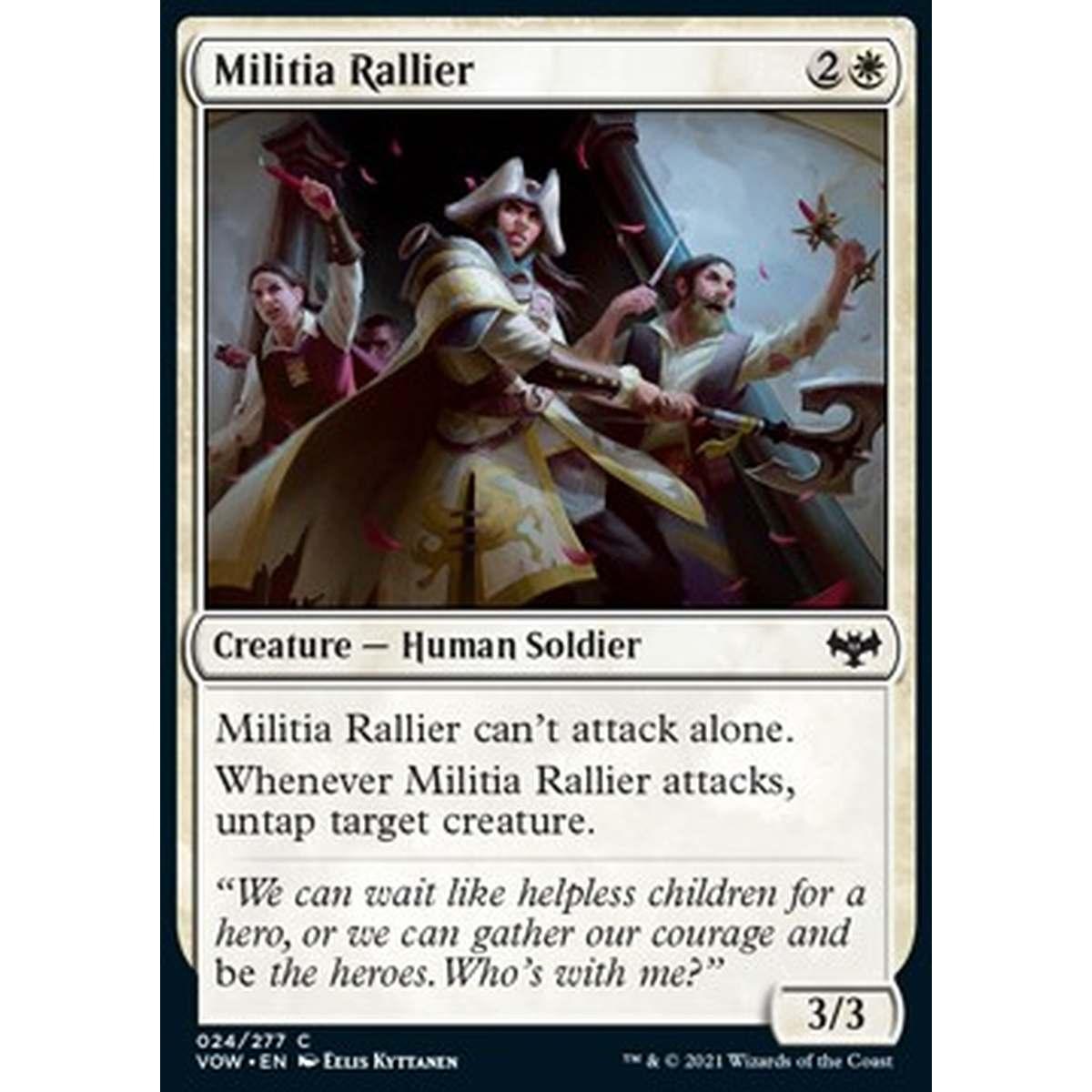 Militia Rallier - Spronatrice della Milizia - [VOW] [NM] [Foil]