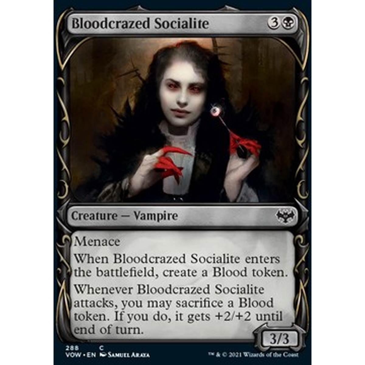 Bloodcrazed Socialite - Aristocratica Smaniosa di Sangue - [XVOW] [NM]