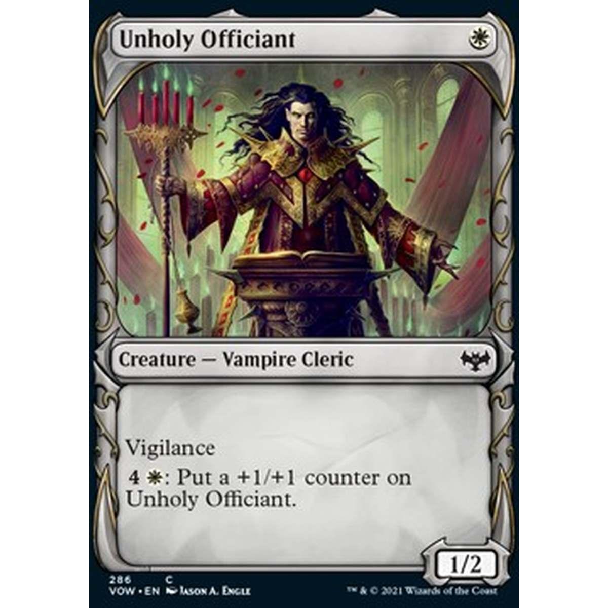 Unholy Officiant - Officiante Sacrilego - [XVOW] [NM]