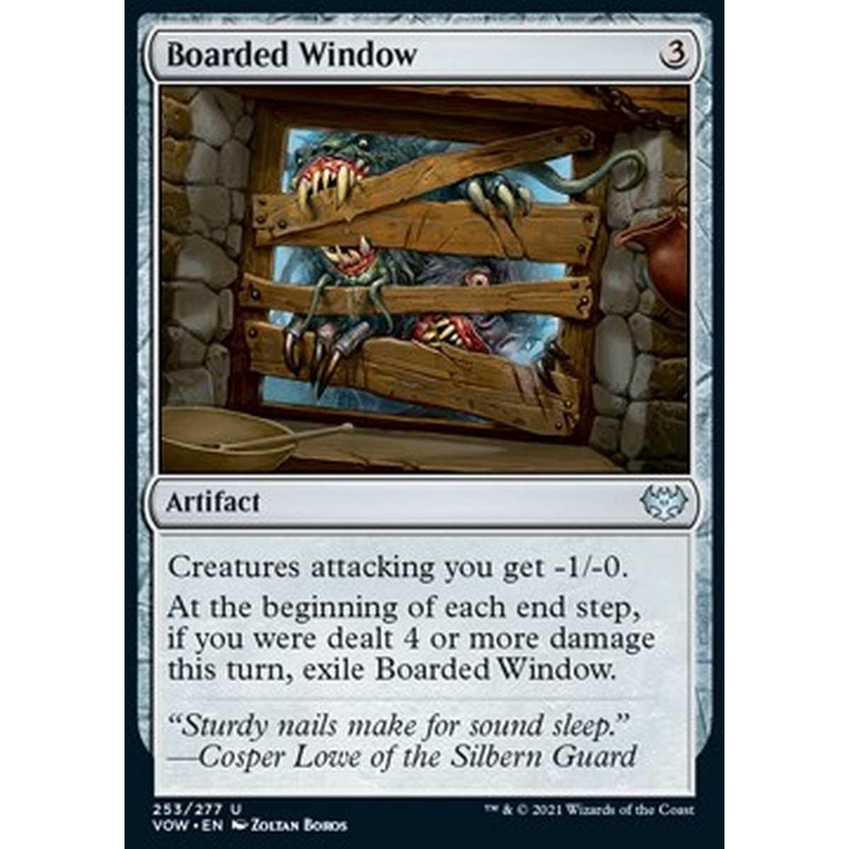 Boarded Window - Finestra Inchiodata - [VOW] [NM]