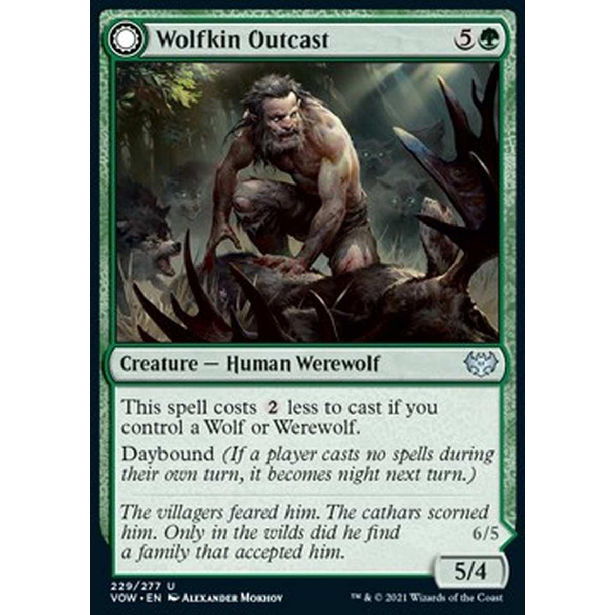 Wolfkin Outcast // Wedding Crasher - Reietto Lupesco // Imbucato Violento - [VOW] [NM]