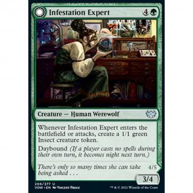 Infestation Expert // Infested Werewolf - Esperta di Infestazioni // Mannara Infestata - [VOW] [NM]