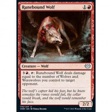 Runebound Wolf - Lupo dal Collare di Rune - [VOW] [NM]