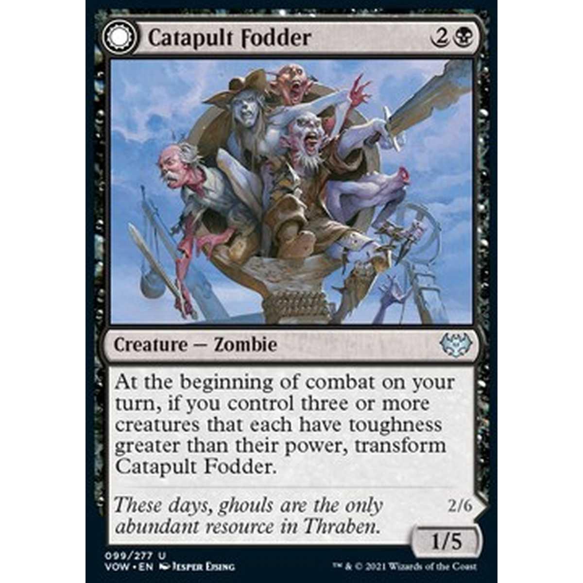 Catapult Fodder // Catapult Captain - Carne da Catapulta // Capitano delle Catapulte - [VOW] [NM]