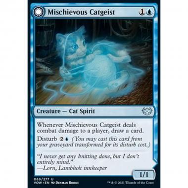 Mischievous Catgeist // Catlike Curiosity - Feligeist Dispettoso // Curiosit  Felina - [VOW] [NM]