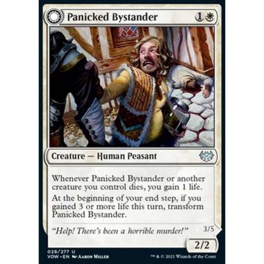 Panicked Bystander // Cackling Culprit - Passante Atterrito // Colpevole Sghignazzante - [VOW] [NM]