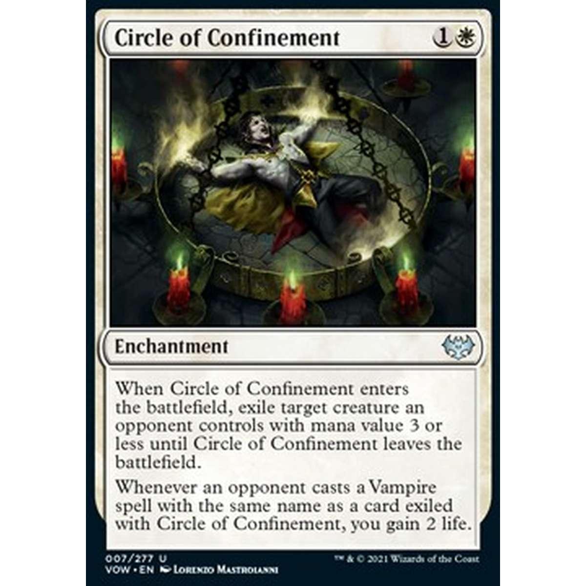 Circle of Confinement - Circolo di Confinamento - [VOW] [NM]