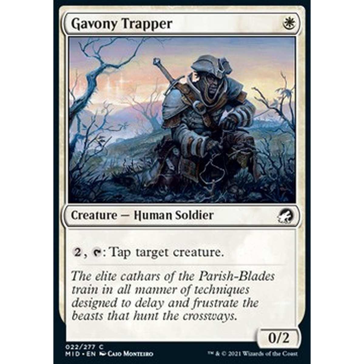 Gavony Trapper - Trappolatore di Gavony - [MID] [NM] [Foil]