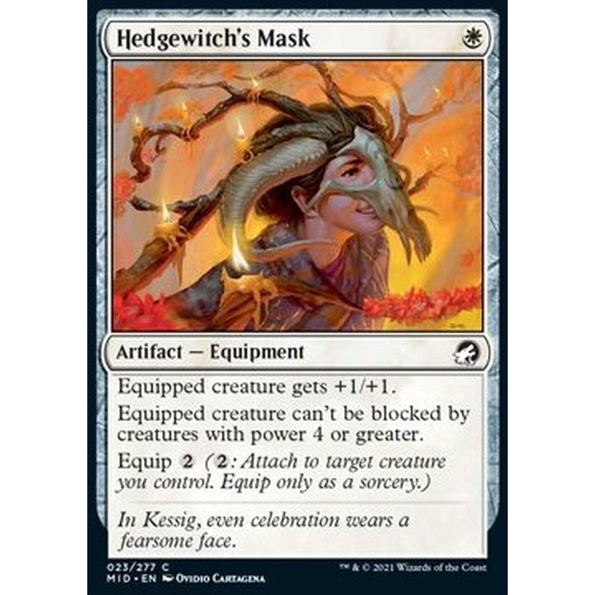 Hedgewitch's Mask - Maschera della Strega delle Siepi - [MID] [NM] [Foil]