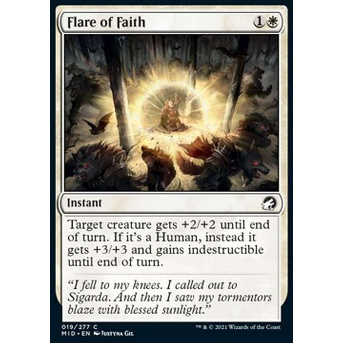 Flare of Faith - Bagliore della Fede - [MID] [NM] [Foil]