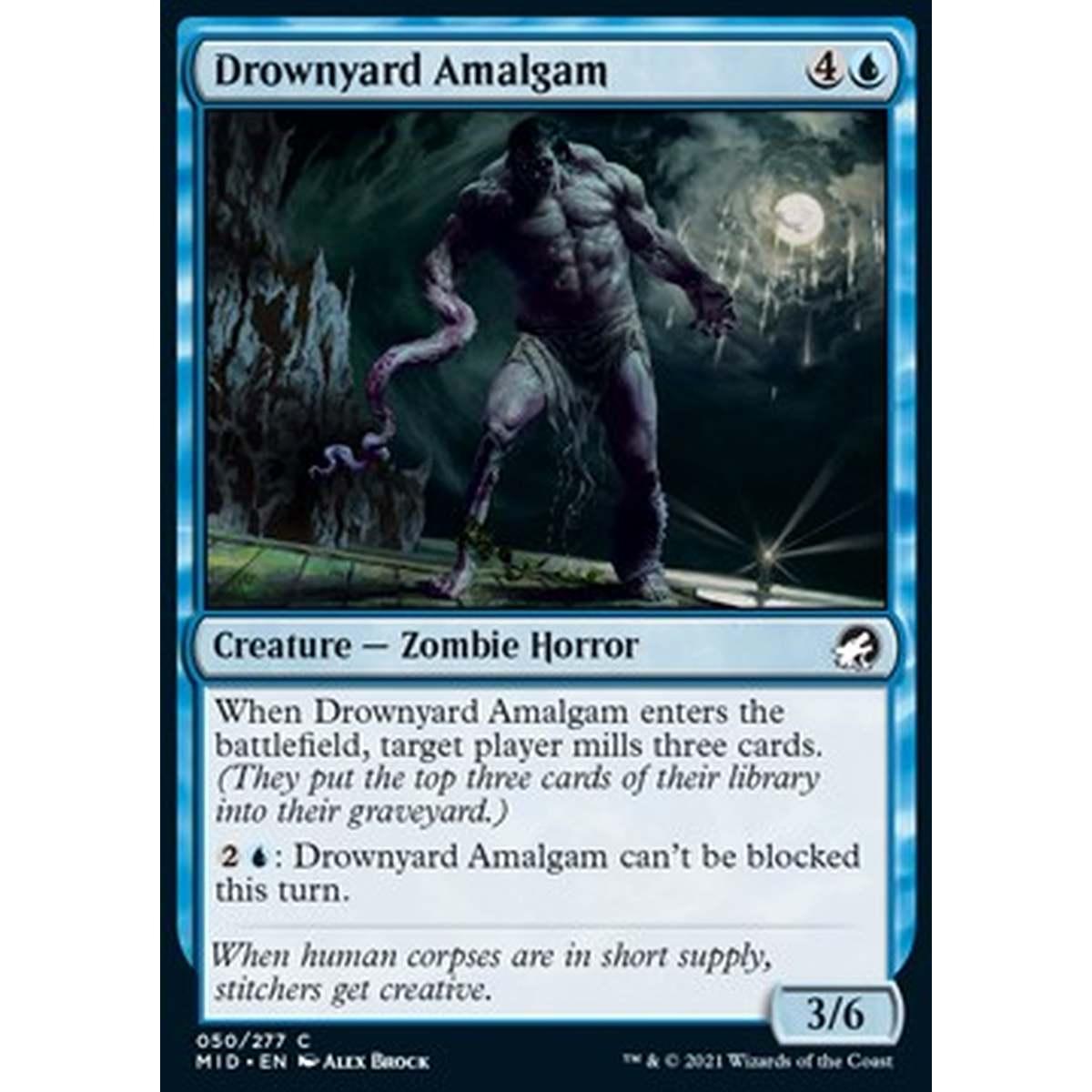 Drownyard Amalgam - Amalgama della Relittopoli - [MID] [NM] [Foil]