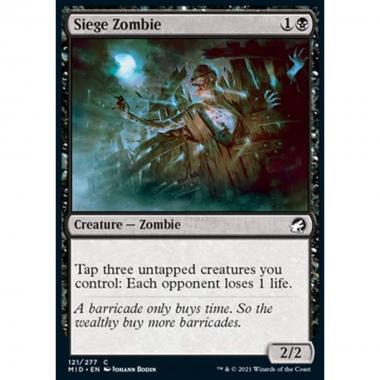 Siege Zombie - Zombie da Assedio - [MID] [NM] [Foil]