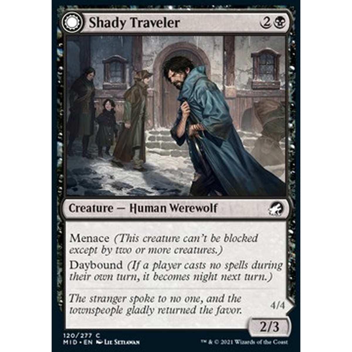 Shady Traveler // Stalking Predator - Viaggiatore Losco // Predatore In Appostamento - [MID] [NM] [Foil]