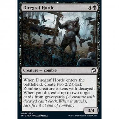 Diregraf Horde - Orda del Cimitero di Guerra - [MID] [NM] [Foil]