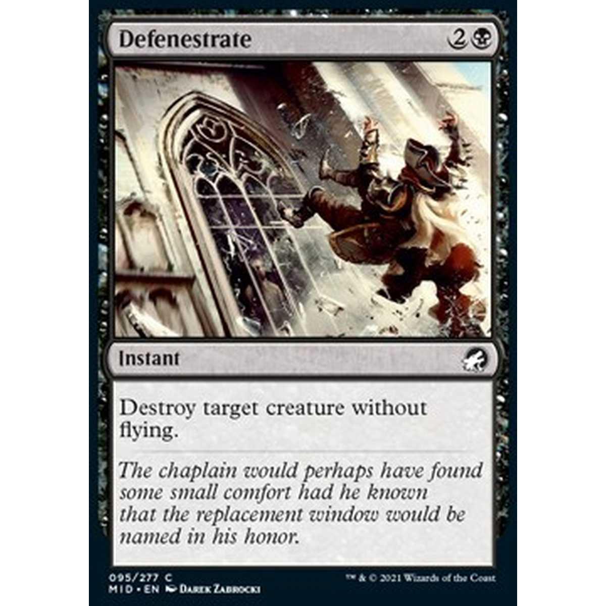 Defenestrate - Defenestrare - [MID] [NM] [Foil]