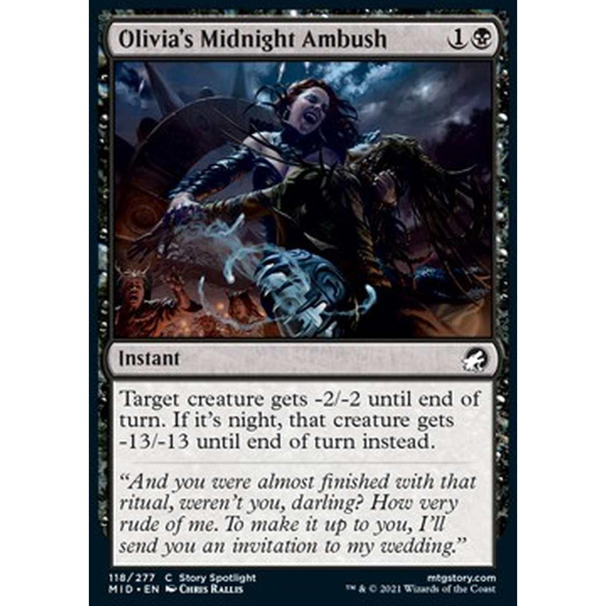 Olivia's Midnight Ambush - Agguato di Mezzanotte di Olivia - [MID] [NM] [Foil]