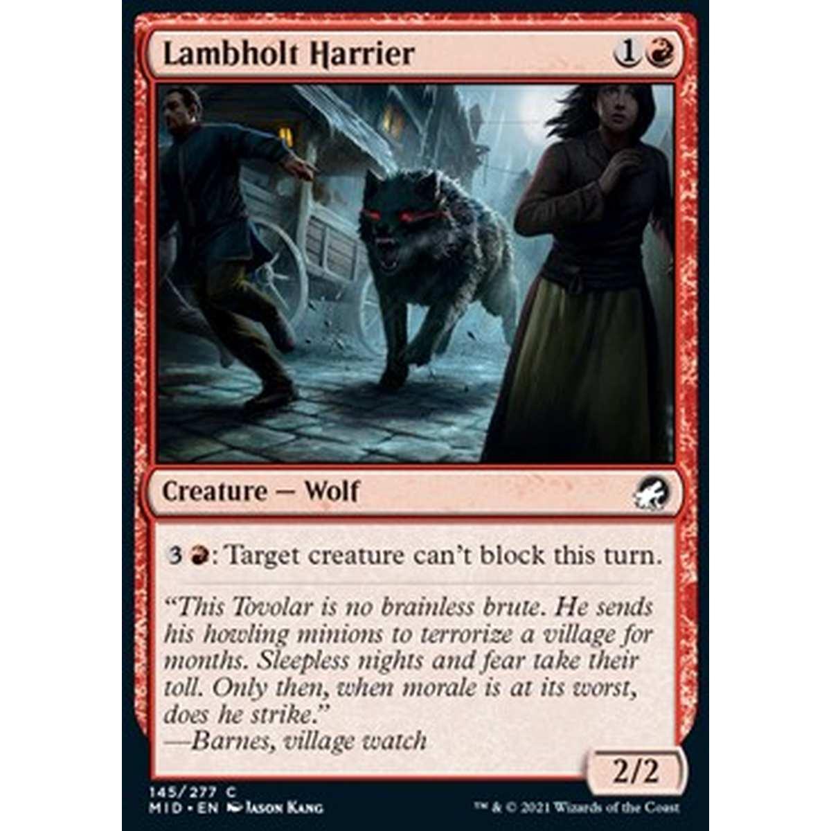 Lambholt Harrier - Razziatore di Lambholt - [MID] [NM] [Foil]