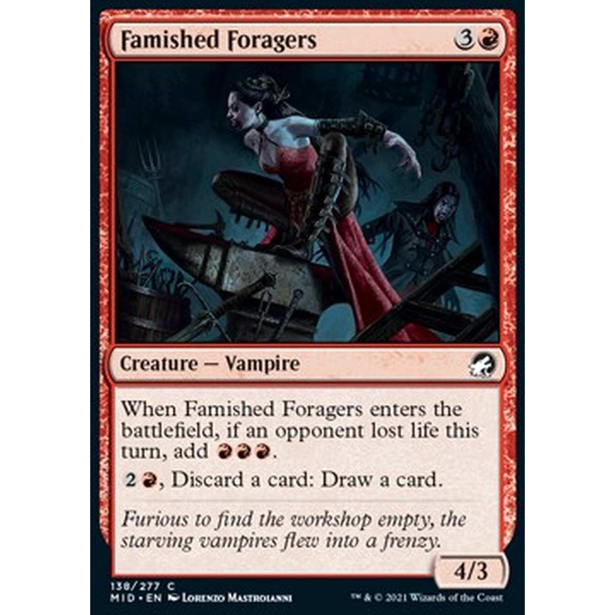 Famished Foragers - Foraggieri Affamati - [MID] [NM] [Foil]