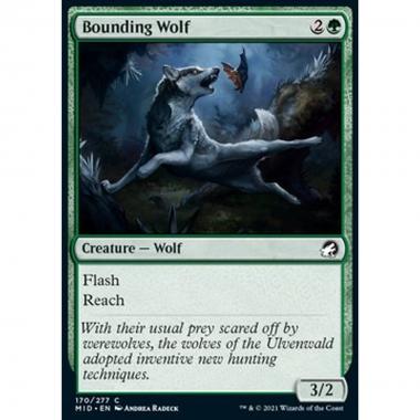 Bounding Wolf - Lupo al Balzo - [MID] [NM] [Foil]
