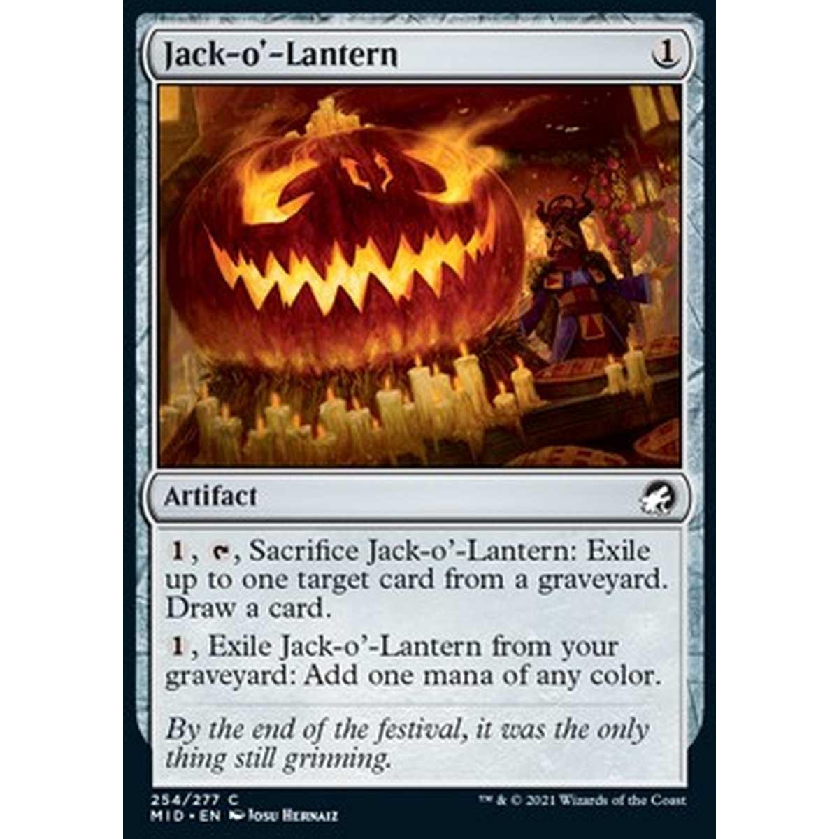 Jack-o'-Lantern - Testa di Zucca - [MID] [NM] [Foil]