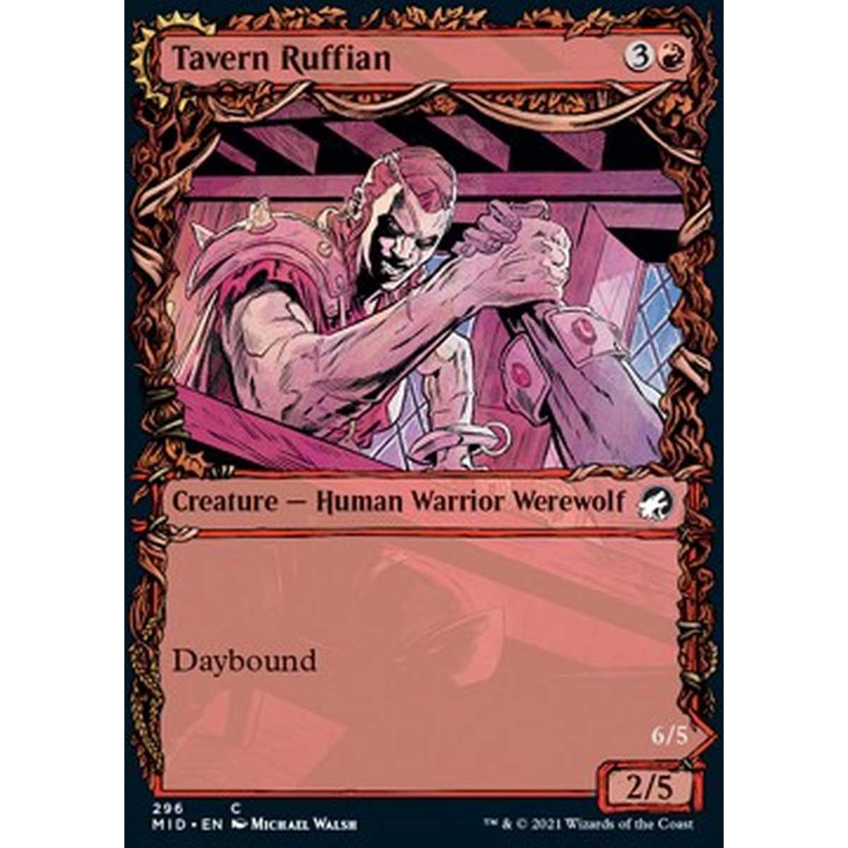 Tavern Ruffian // Tavern Smasher - Canaglia della Taverna // Devastatrice della Taverna - [XMID] [NM]
