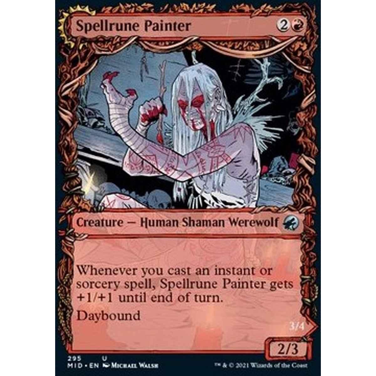 Spellrune Painter // Spellrune Howler - Pittrice di Rune Magiche // Ululatrice delle Rune Magiche - [XMID] [NM]