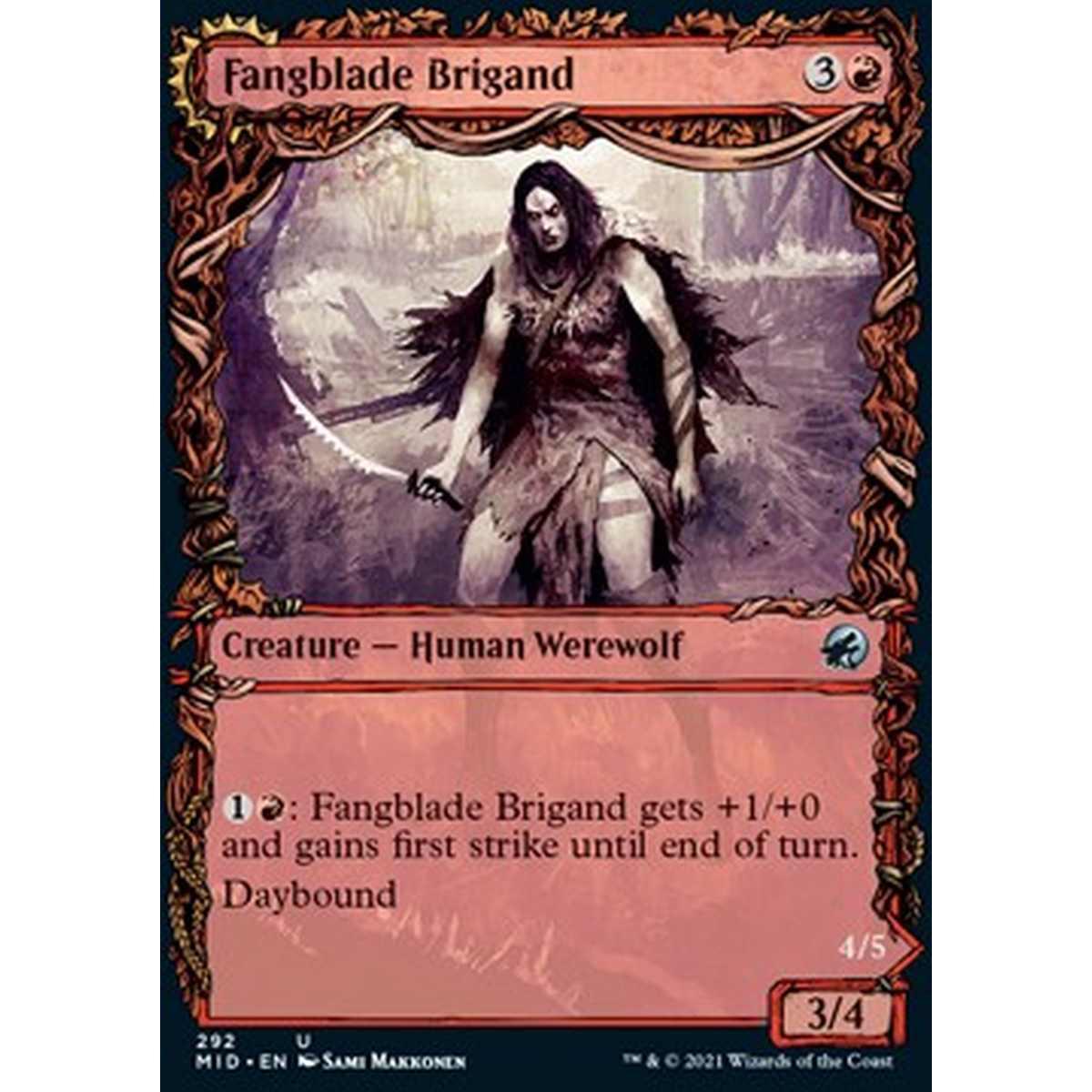 Fangblade Brigand // Fangblade Eviscerator - Brigante Zannalama // Sbudellatrice Zannalama - [XMID] [NM]