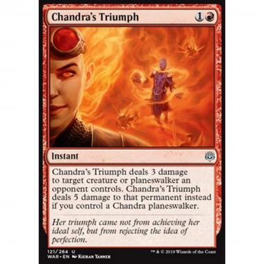 Chandra's Triumph - Trionfo di Chandra - [WAR] [NM]